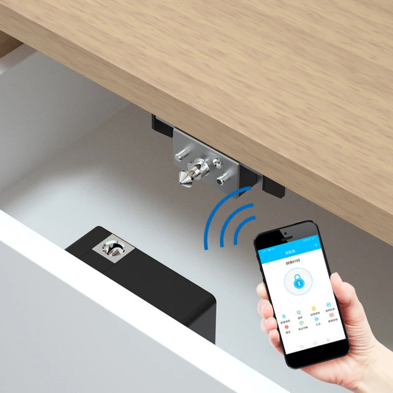Invisible Smart RFID Drawer Lock – Keyless Cabinet Security