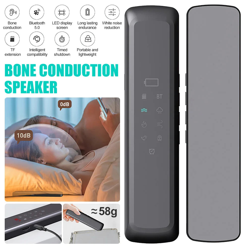Under Pillow Bluetooth Bone Conduction Sleep Speaker